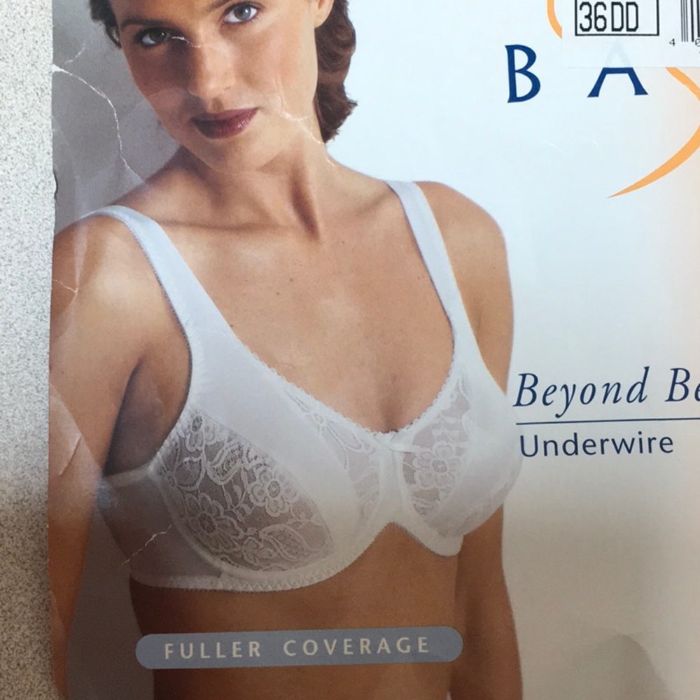 BALI Beyond Beautiful Full Coverage Bra 36DD NUDE